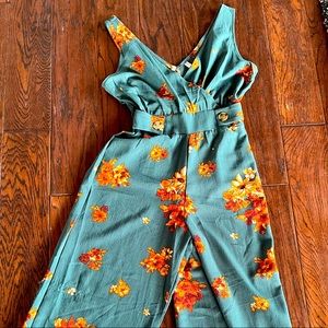 Floral jumpsuit